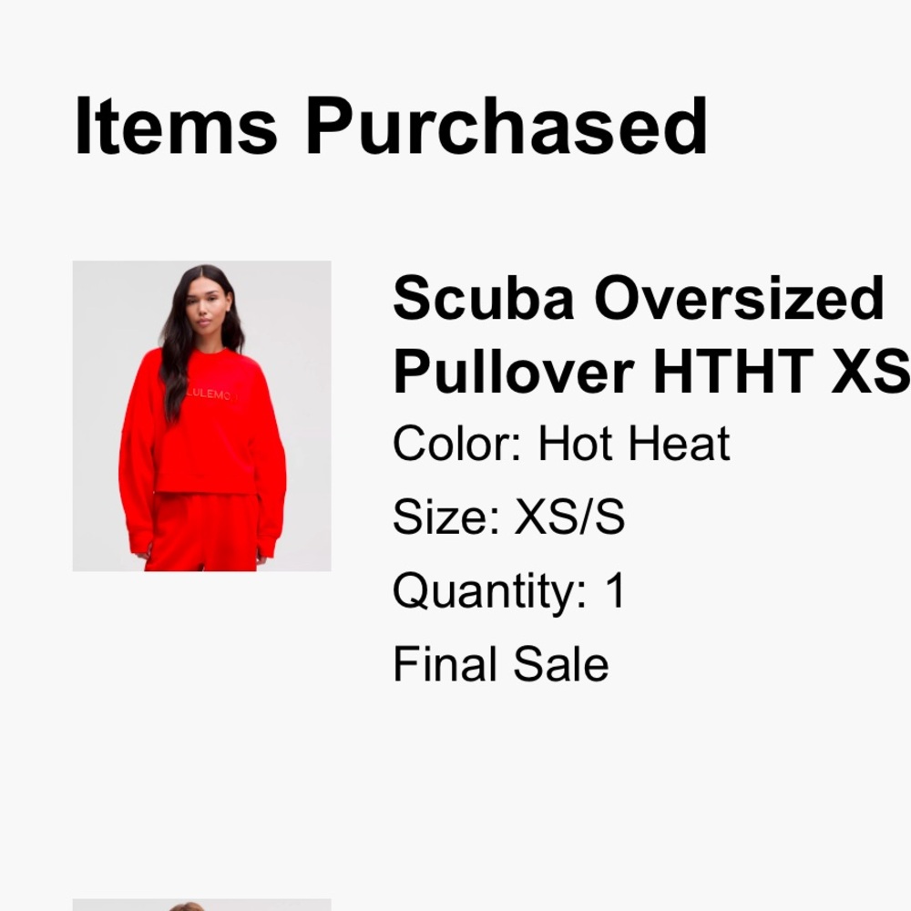 Scuba Oversized Pullover
Wordmark